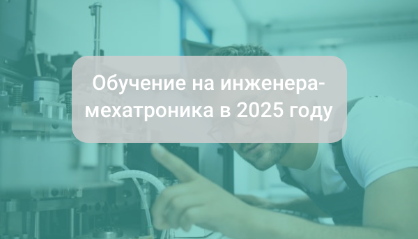 Обучение на инженера-мехатроника в 2025 году: где пройти переподготовку и получить профессию с дипломом дистанционно