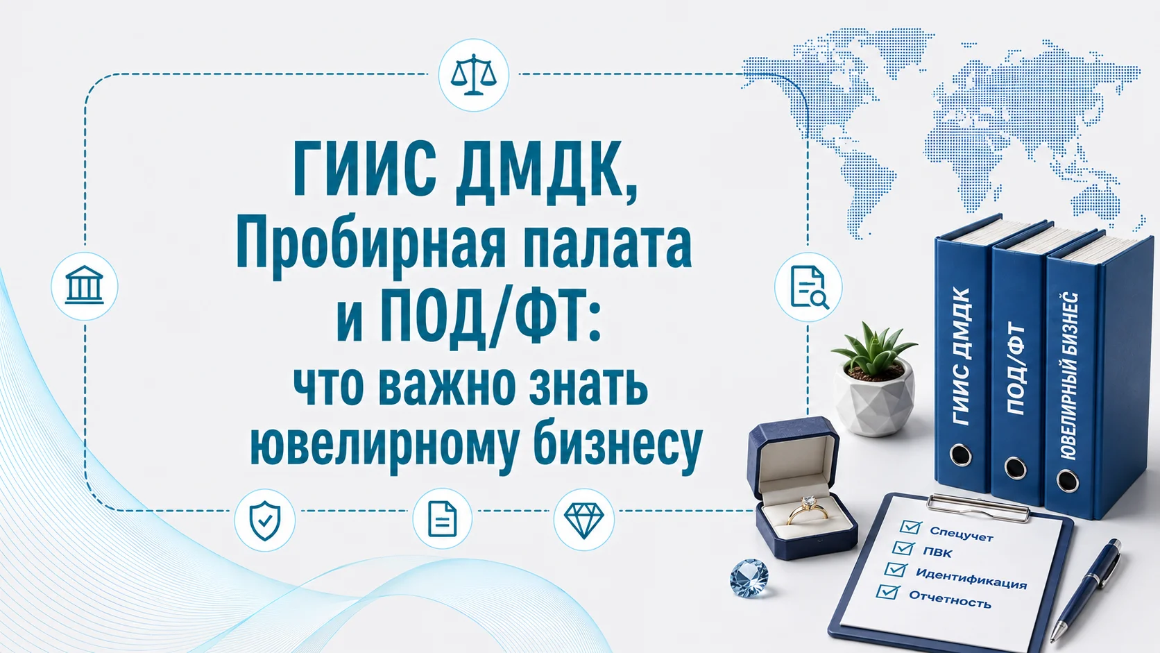 ГИИС ДМДК, Пробирная палата и ПОД/ФТ: что важно знать ювелирному бизнесу