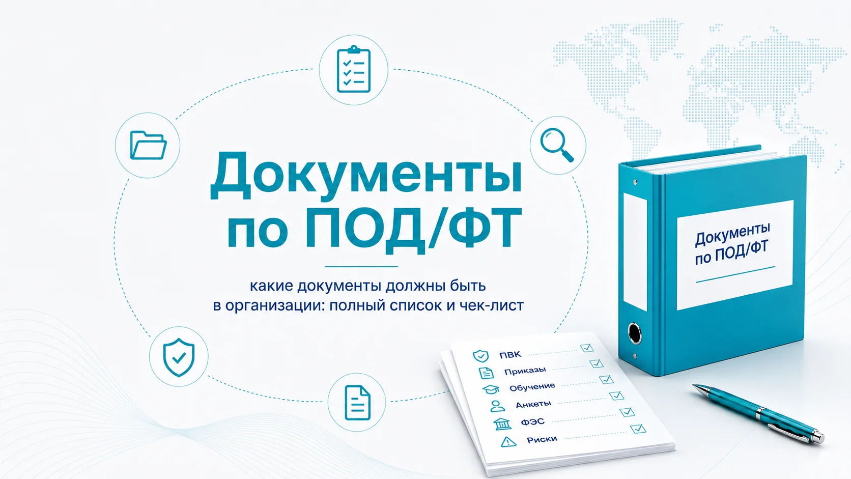 Какие документы по ПОД/ФТ должны быть в организации: полный список и чек-лист