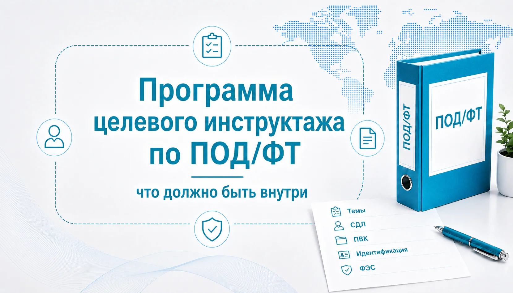 Программа целевого инструктажа по ПОД/ФТ: что должно быть внутри