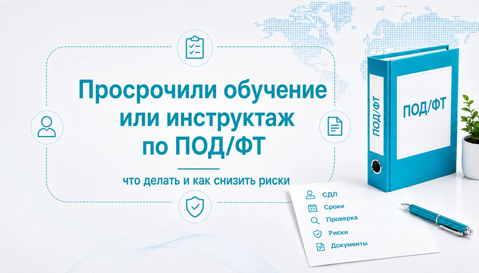 Просрочили обучение или инструктаж по ПОД/ФТ: что делать и как снизить риски