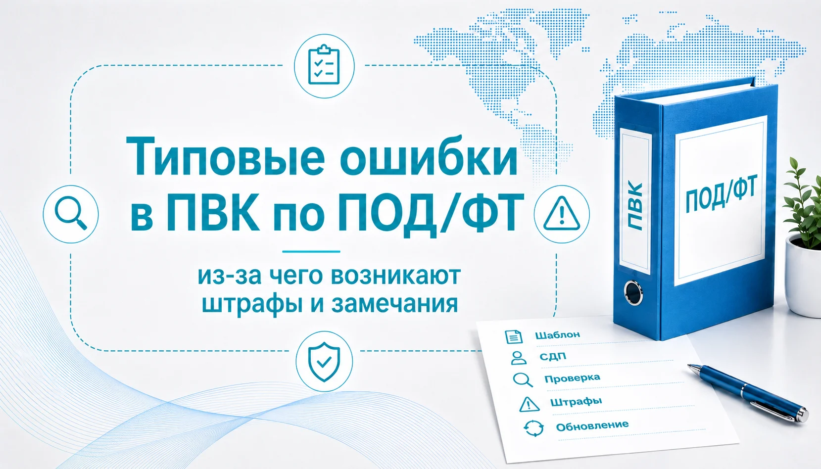 Типовые ошибки в ПВК по ПОД/ФТ: из-за чего возникают штрафы и замечания