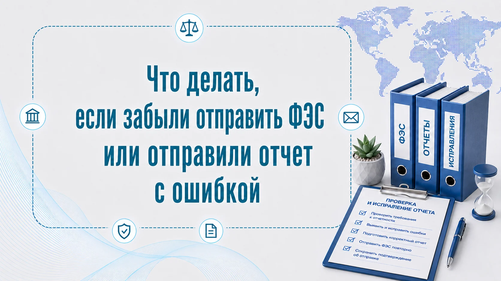 Что делать, если забыли отправить ФЭС или отправили отчет с ошибкой