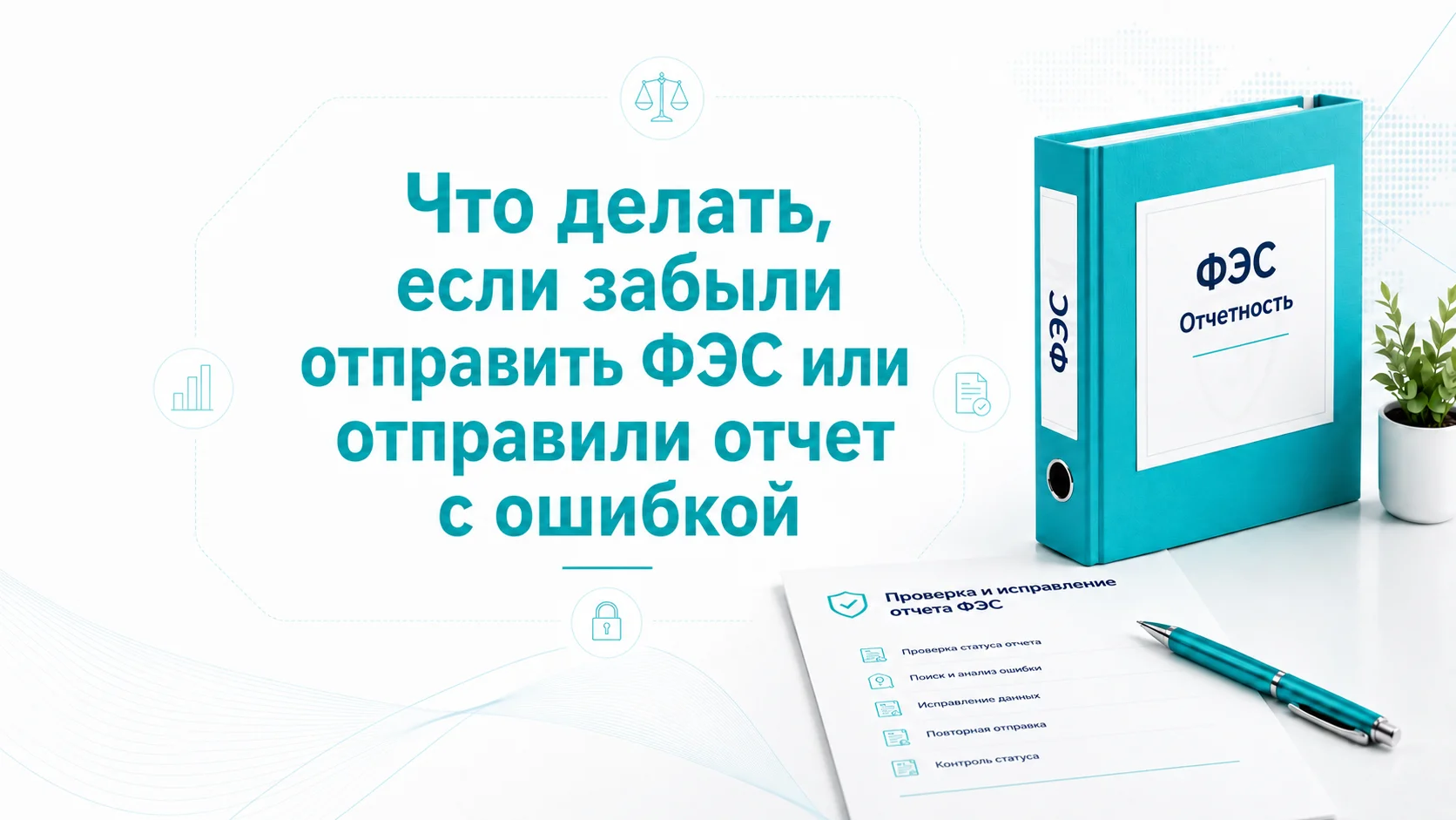 Что делать, если забыли отправить ФЭС или отправили отчет с ошибкой