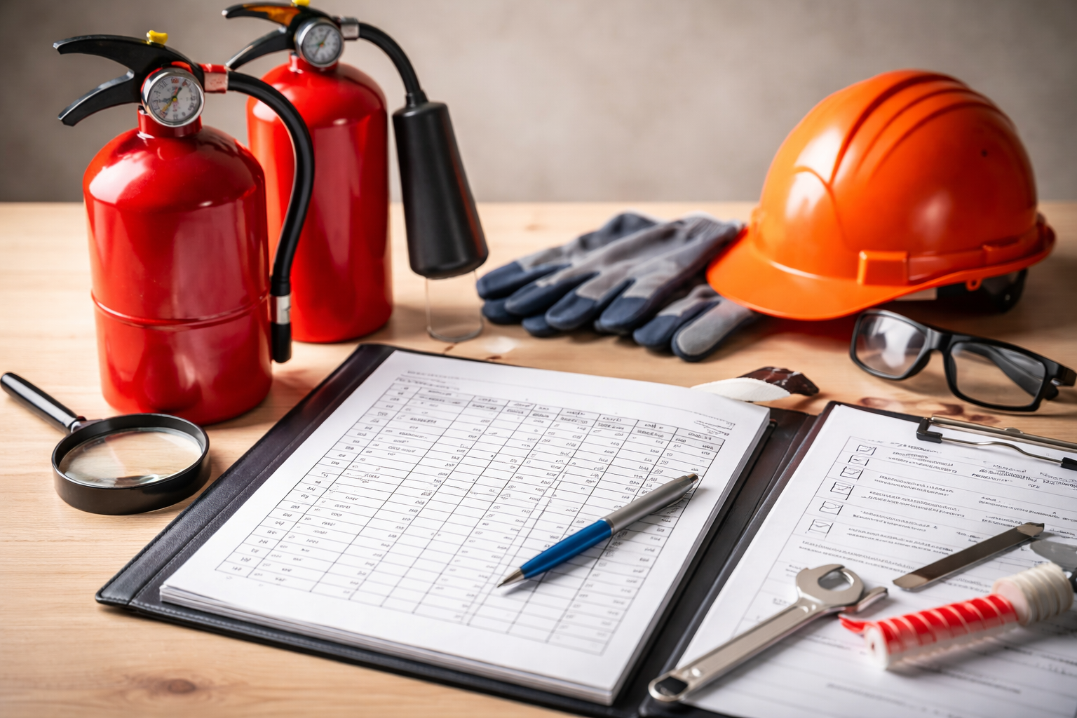 Журнал учета огнетушителей в 2026 году: как правильно заполнить и вести